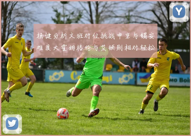 杨健分析文班对位挑战申京与锡安难度大霍姆格伦与艾顿则相对轻松